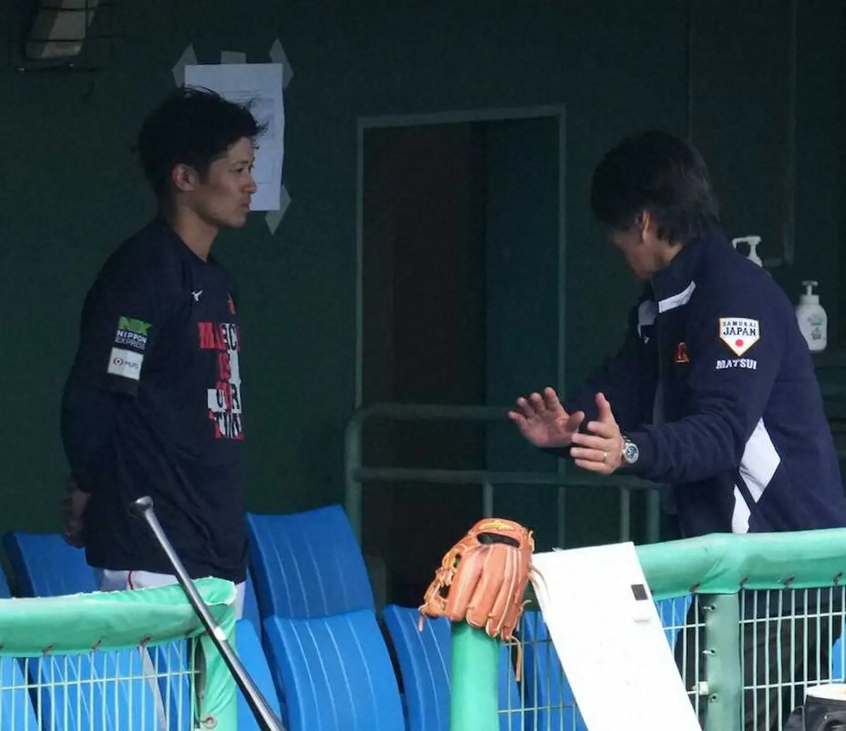 【画像・写真】【侍ジャパン】坂本誠志郎　松井秀喜氏に連日の質問攻め「バッティングの話をさせていただいて良かった」