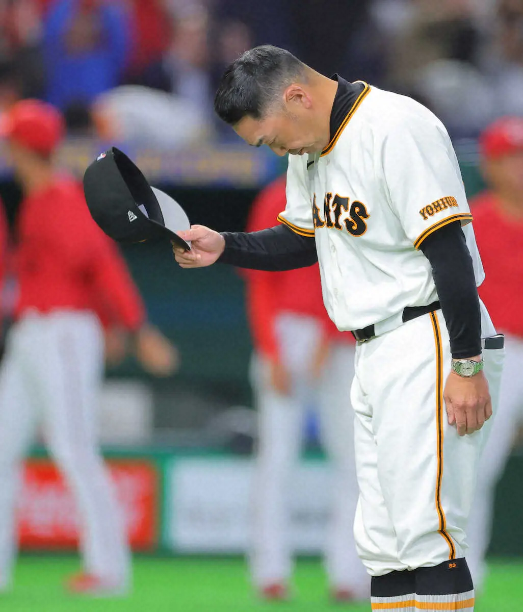 【画像・写真】巨人・阿部監督「重圧がかかるところでいかせている、こちらの責任」　8回にルシアーノが逆転3ラン被弾