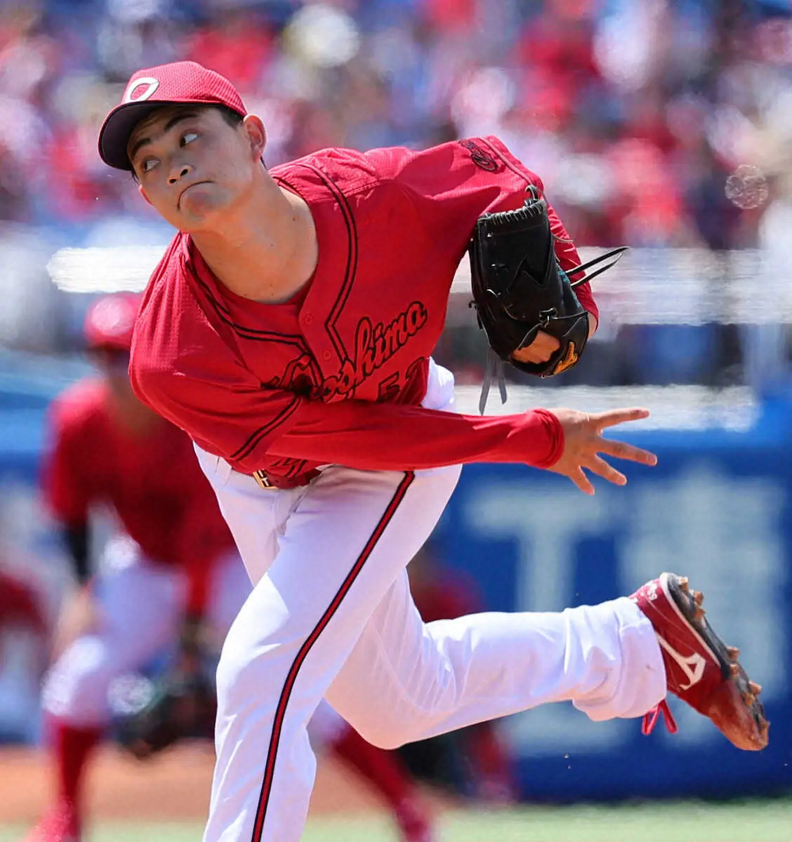 【画像・写真】広島・岡本駿、父に贈るチームトップ6勝！「登板前に約束していた」新井監督も絶賛の球威で6回1失点