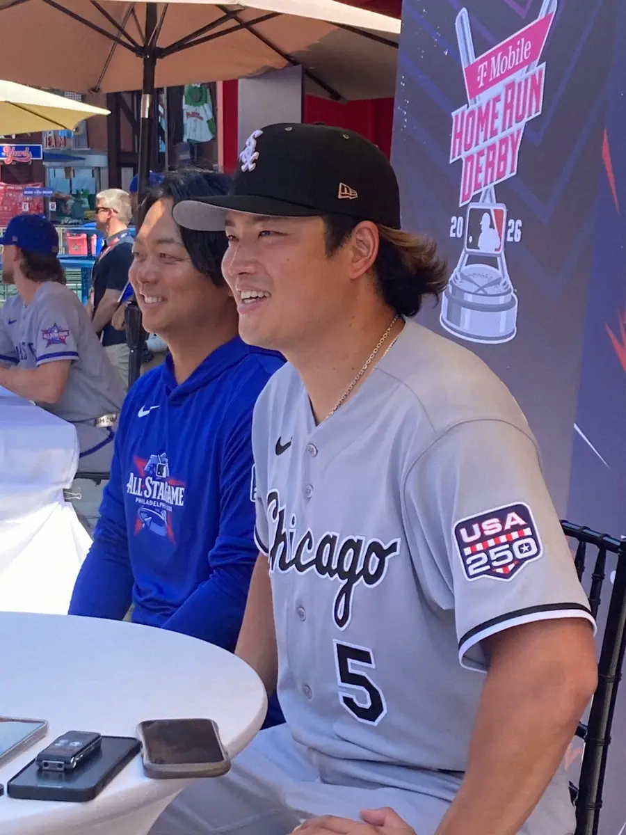 【画像・写真】村上宗隆　ホームランダービー直前興奮会見「自分のパワー見せたい。プレッシャー与えないで」と笑顔