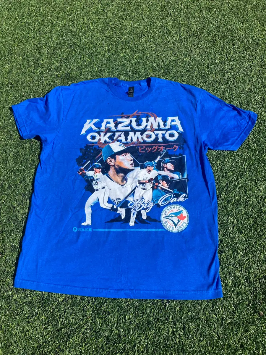 【画像・写真】ブルージェイズ本拠地で明日ファンに配布されるオリジナル「岡本Tシャツ」（撮影・杉浦大介通信員）