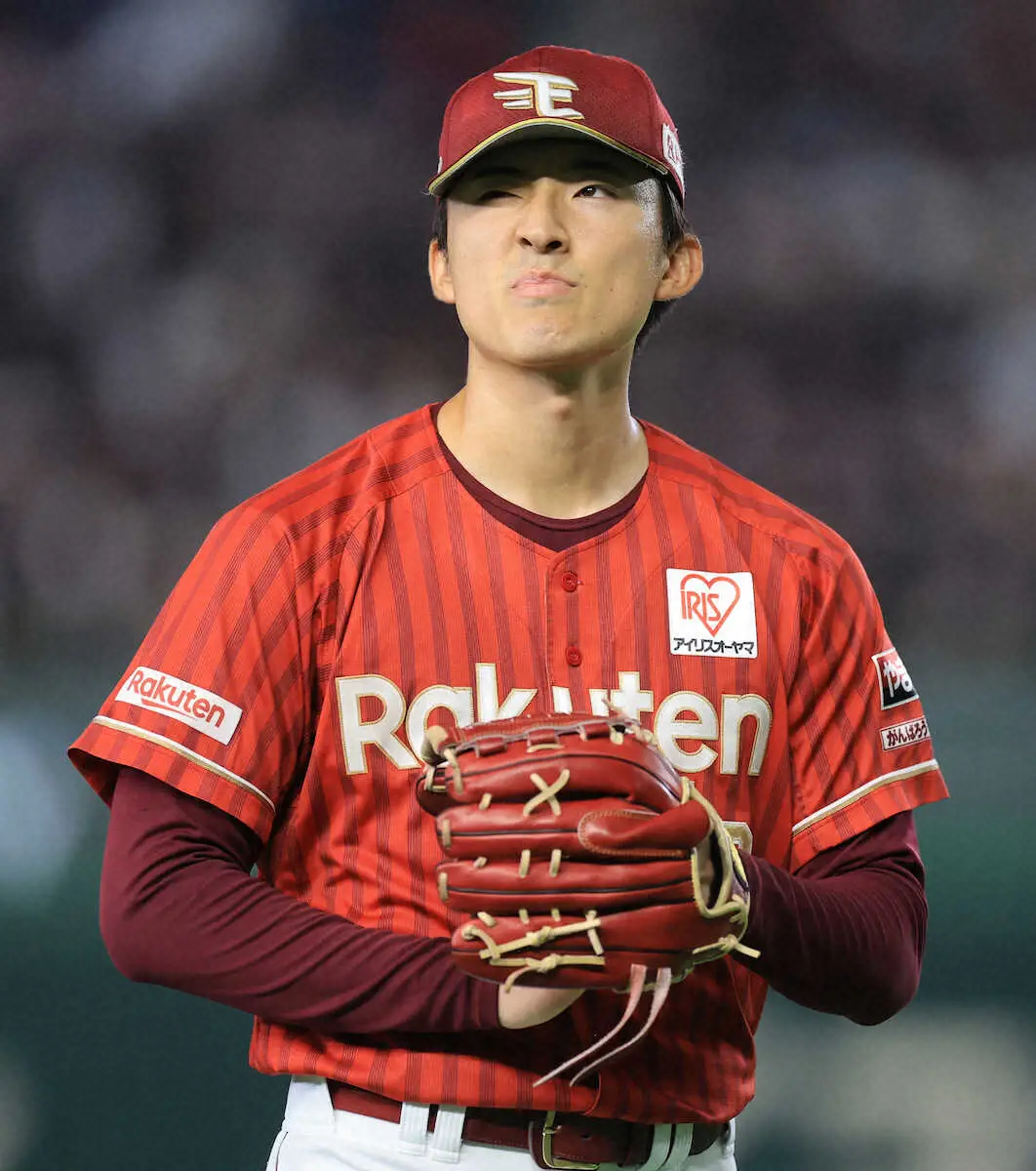 【画像・写真】楽天　先発・荘司康誠は6回4失点で降板　112球を要し、吉井監督は「厳しい言い方ですけど…」と指摘