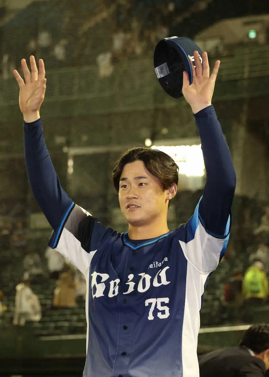 【画像・写真】西武　佐藤爽が5回3失点の粘投でプロ2勝目「リラックスしながら投げられた」