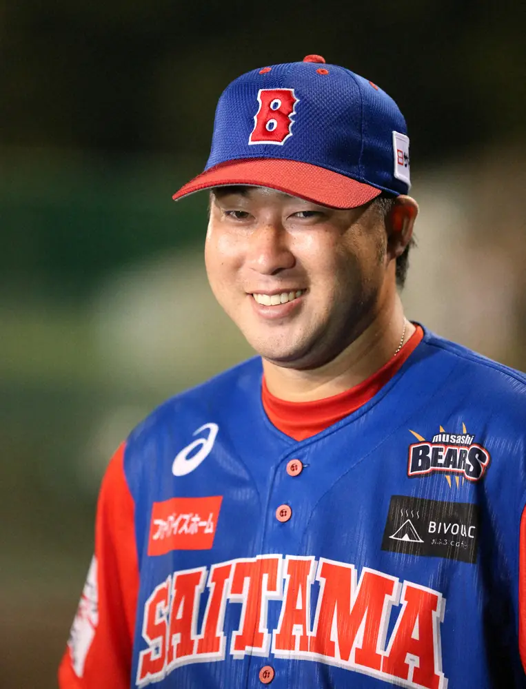 【画像・写真】BC・埼玉武蔵　田沢純一のGM就任を発表　選手兼任で「投手としての情熱はそのままに…全力で挑む」