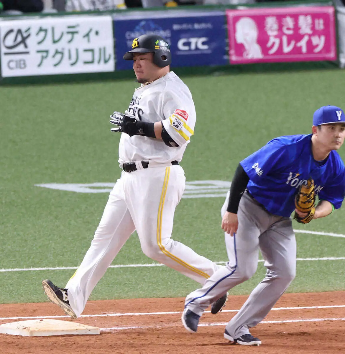 【画像・写真】【日本シリーズ】2連勝のソフトバンクは序盤は拙攻　4回までに3併殺打で無得点　勝てば日本一に王手
