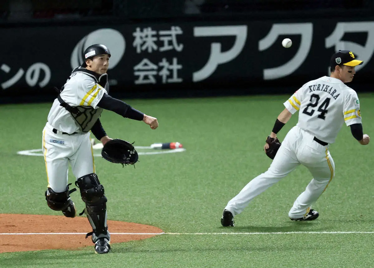【画像・写真】【日本シリーズ】ソフトバンク・山本祐大がDeNA・東克樹と初対決　投直で併殺「楽しむ余裕なかった」　