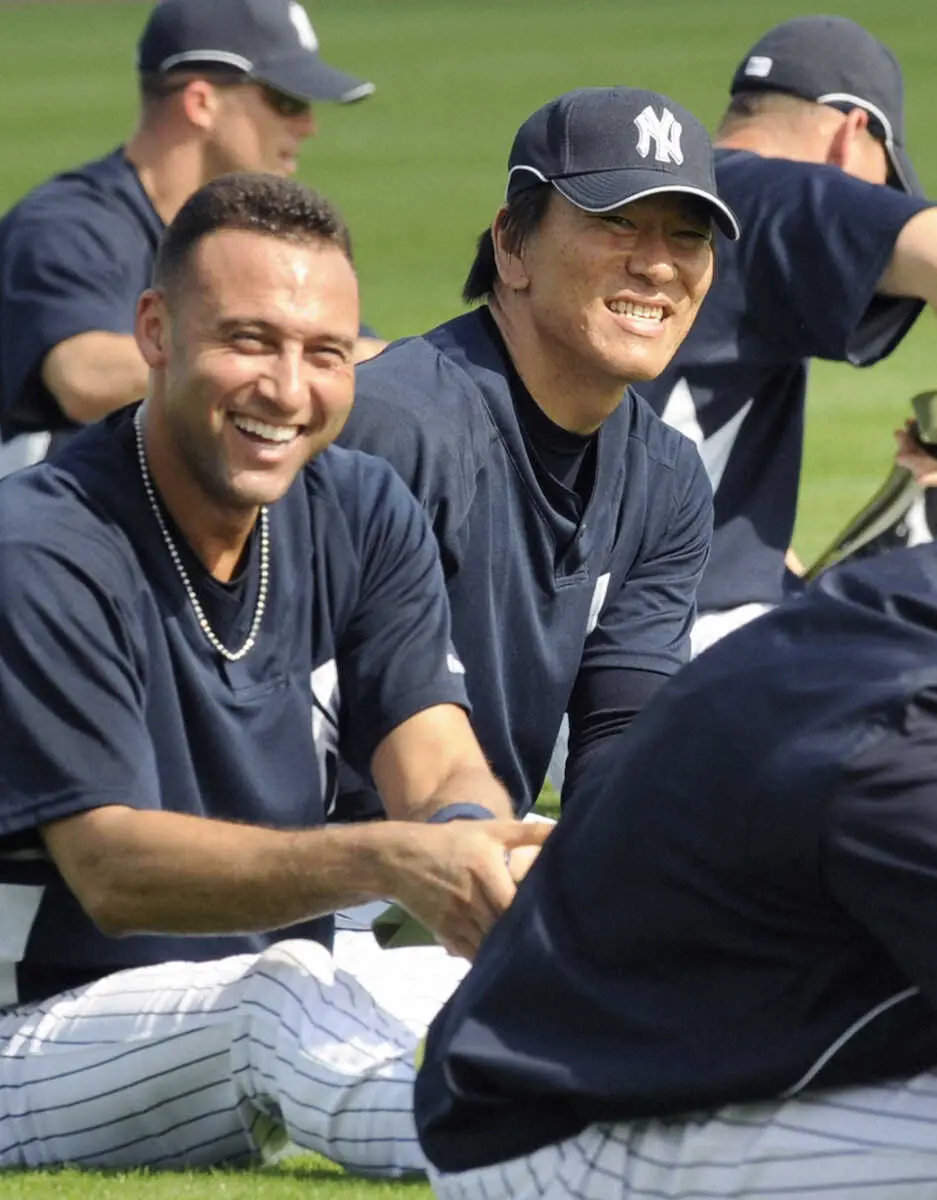 【画像・写真】巨人・松井監督とヤンキース時代にチームメートのジーター氏がエール「いい監督になると思う」