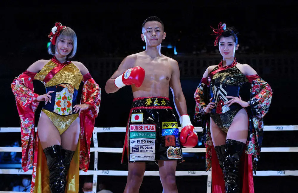 【画像・写真】元K―1王者の武居は“59秒殺”　デビューから3戦連続初回KOも「右しか使えなかった」