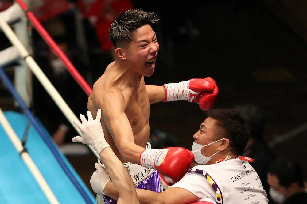 【画像・写真】“10秒殺”フェザー級・渡辺がMVP　衝撃TKO「倒れていてビックリ」