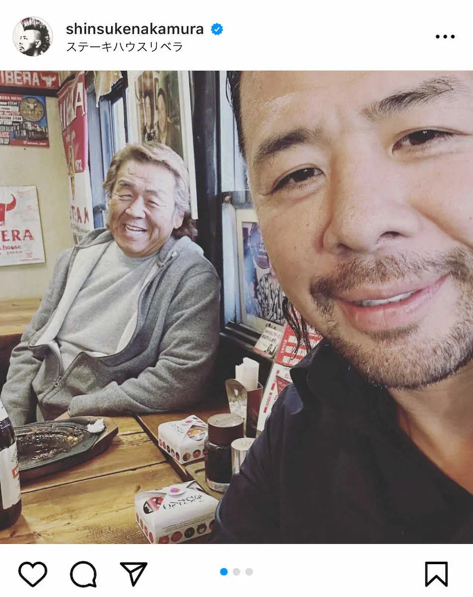 【画像・写真】長州力　「流石、お見事！」と元旦にムタと戦った中邑真輔を称賛！　中邑「結構、動けると思った」
