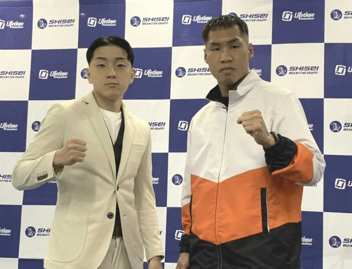 【画像・写真】ボクシング森武蔵　6・24に渡辺卓也と約3カ月ぶり再戦　前回ドローも「白黒つけたい」