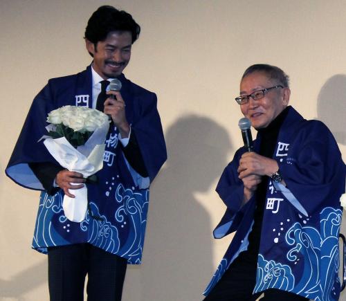 【画像・写真】竹野内豊「気持ち受け継ぐ」　「池中玄太」コンビと登壇に感無量