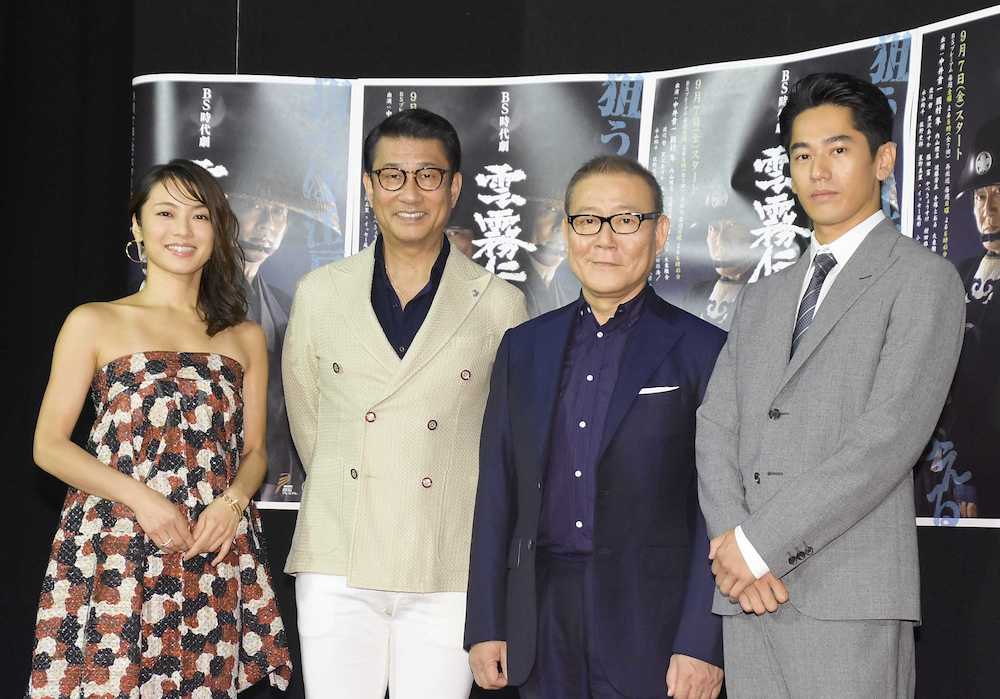 【画像・写真】國村隼、会見で“ネタバレ”ポロリ…　「雲霧仁左衛門４」試写会