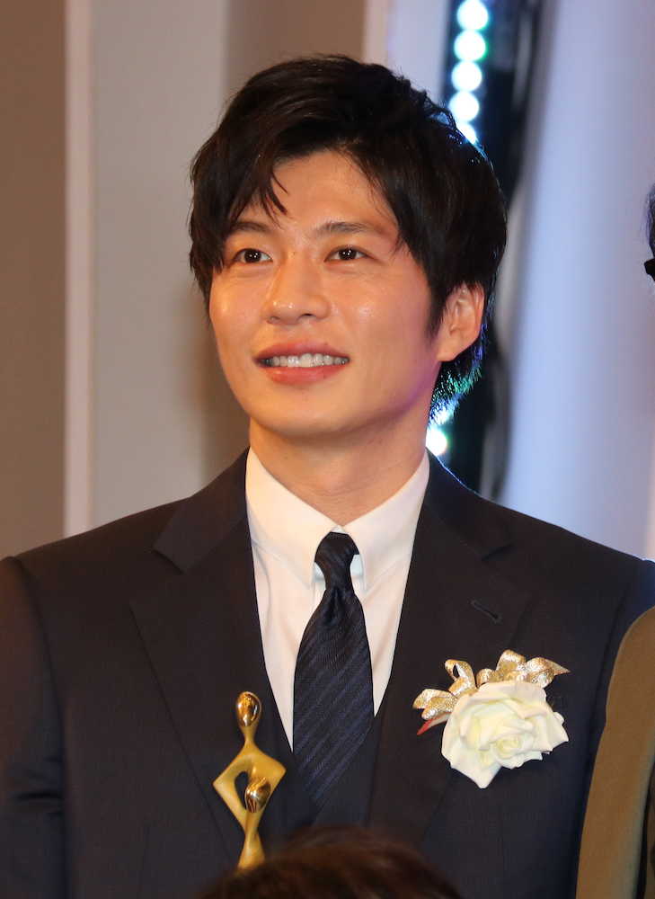 【画像・写真】田中圭　「おっさんずラブ」での主演男優賞に自信「史上最低の視聴率で獲った。逆に誇れる」