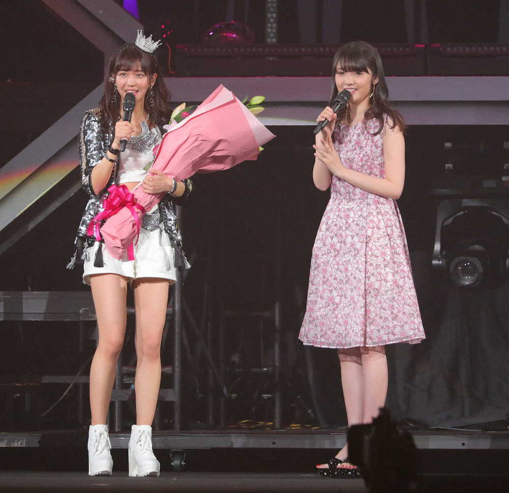 【画像・写真】「Juice＝Juice」宮崎由加　最終公演で卒業　道重花束に感激
