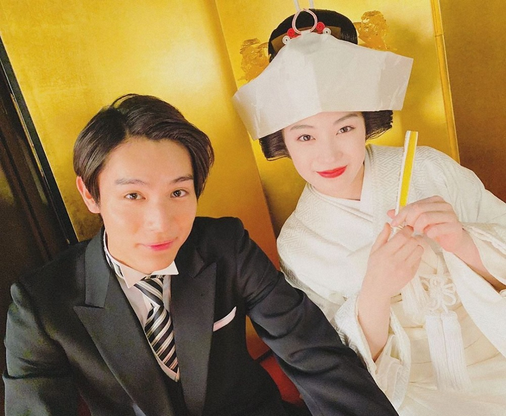 【画像・写真】中川大志「なつぞら」白無垢なつ＆タキシード坂場のオフショット披露！同い年・広瀬すずは「心から尊敬」