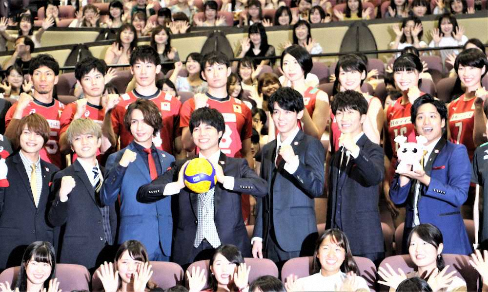 【画像・写真】ジャニーズWESTがW杯バレーボール選手にエール「共に戦う気持ちで盛り上げたい」