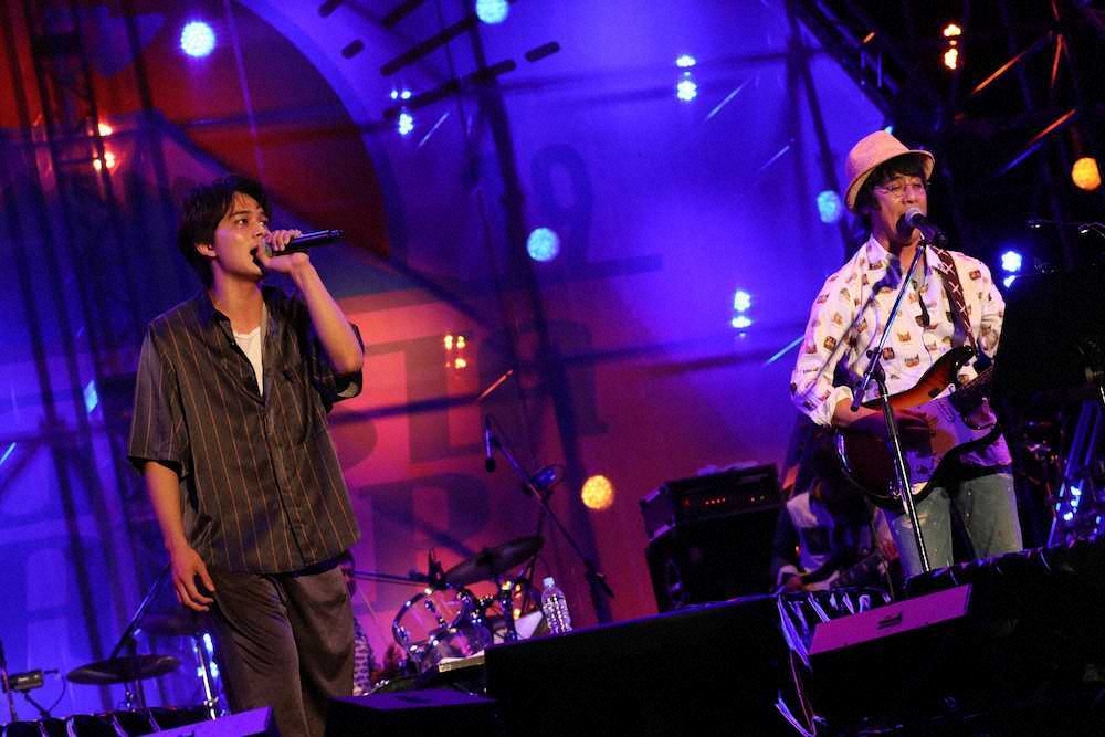 【画像・写真】山崎まさよし＆北村匠海　オーガスタキャンプで「影踏み」主題歌を一緒に披露