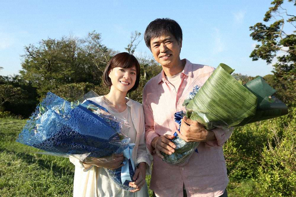 【画像・写真】月9「監察医　朝顔」上野樹里＆時任三郎　撮了に万感「最高のお父さん」「初じいじ役を楽しく」