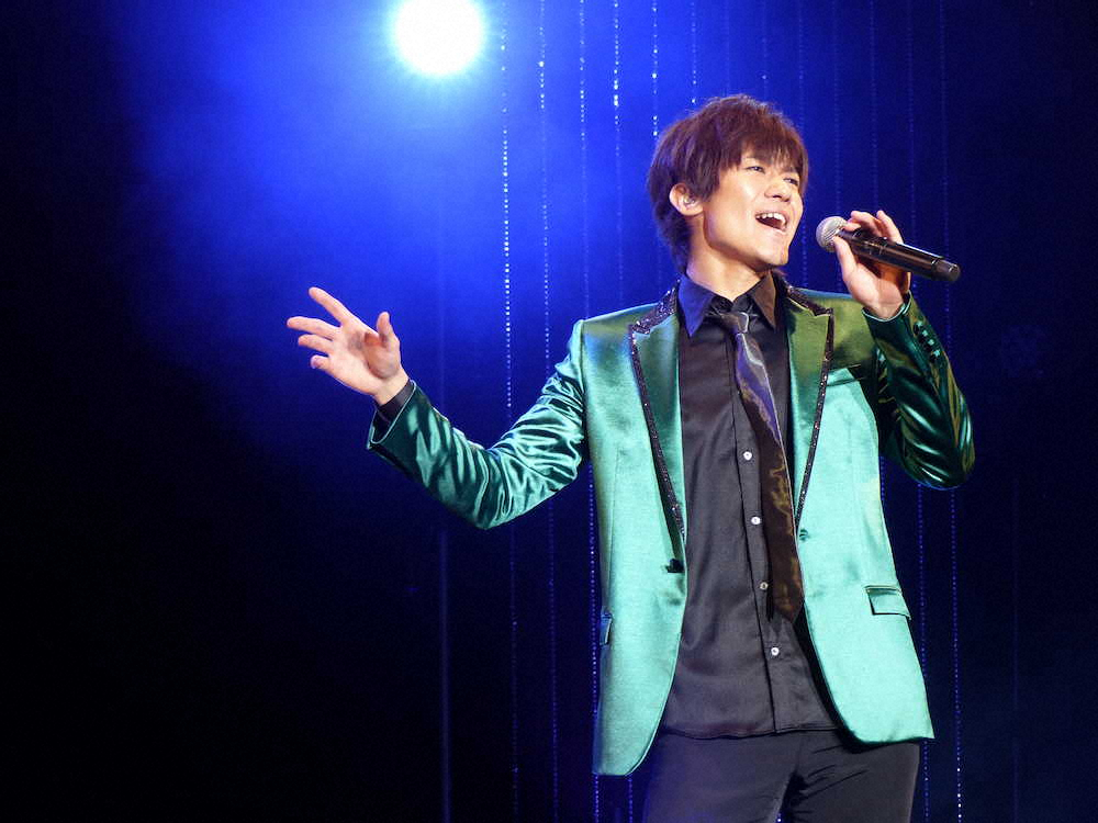 【画像・写真】新浜レオンが初コンサート　あこがれ西城秀樹さんの楽曲カバーも