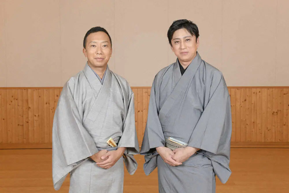 【画像・写真】松本幸四郎と市川猿之助「花競忠臣顔見勢」に出演「若手の方々みんなに活躍してもらいます」