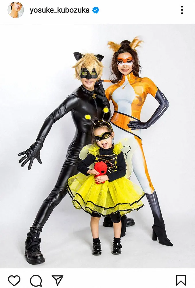 【画像・写真】窪塚洋介　今年も本気のハロウィーンコスプレ！「お父さんが1番ノリノリ」「素敵な家族」と話題