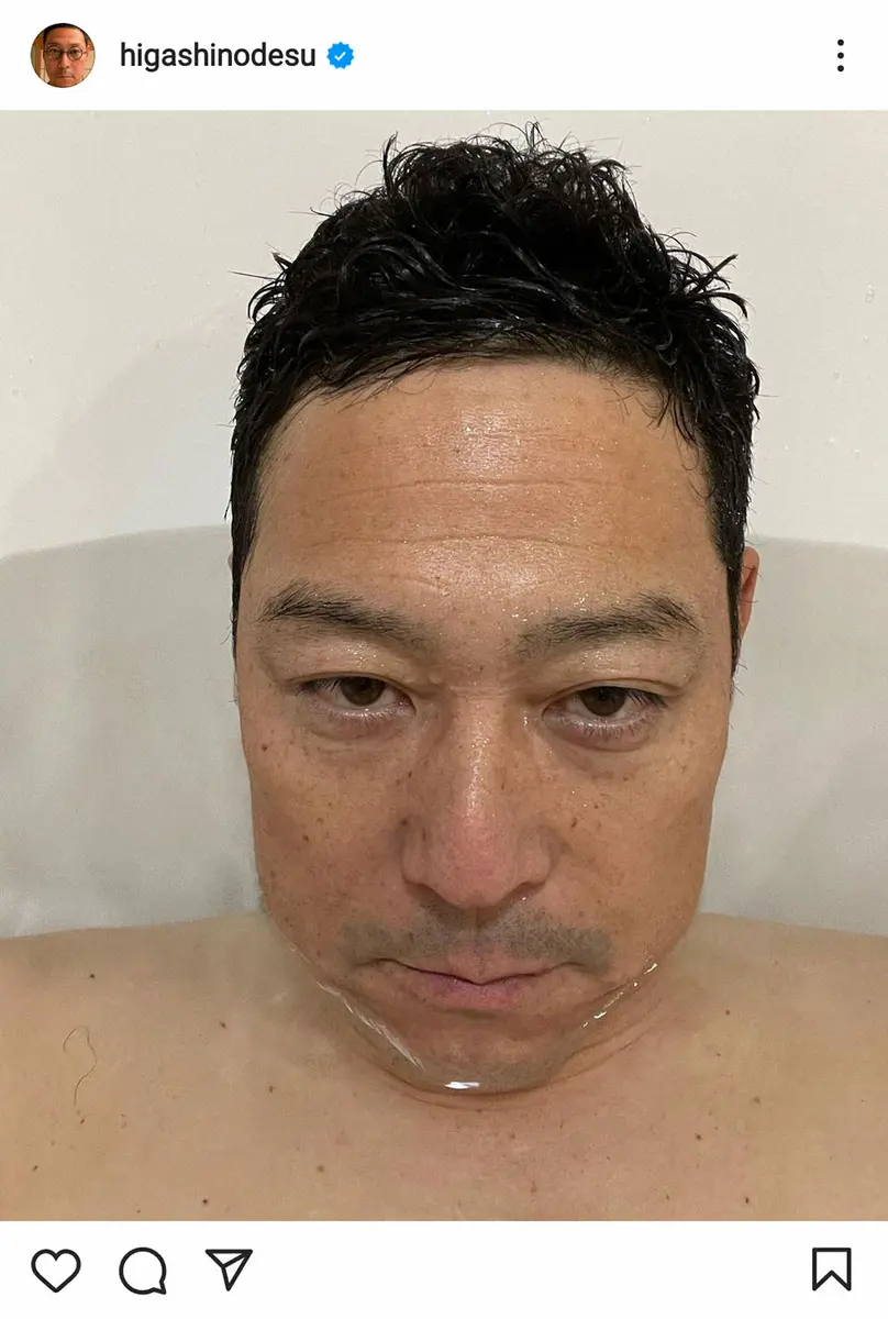 【画像・写真】オリ党・東野幸治　日本S現地観戦「貴重な経験でした！」“極寒”5時間試合に入浴写真投稿