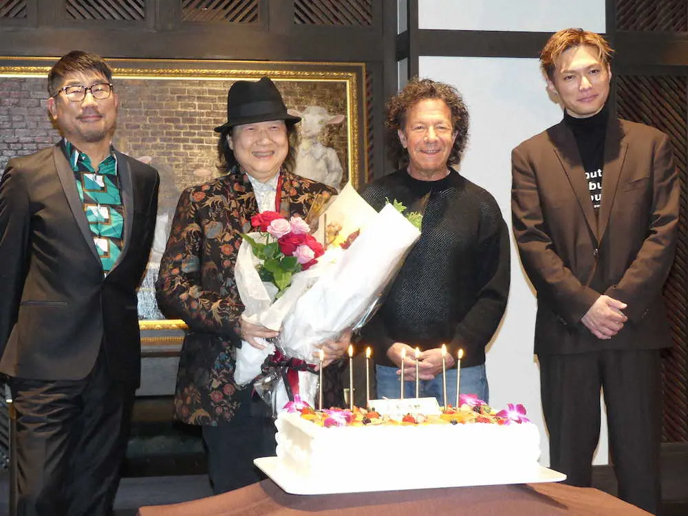 【画像・写真】70歳誕生日のミッキー吉野「余裕出てくる」　2月発売の新アルバムは豪華メンバーで