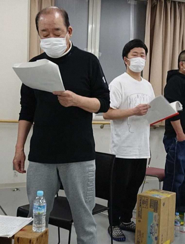 【画像・写真】全てが初体験！　ミュージカル稽古に奮闘中　末成映薫姉さん、島田一の介師匠に負ける訳には行きません