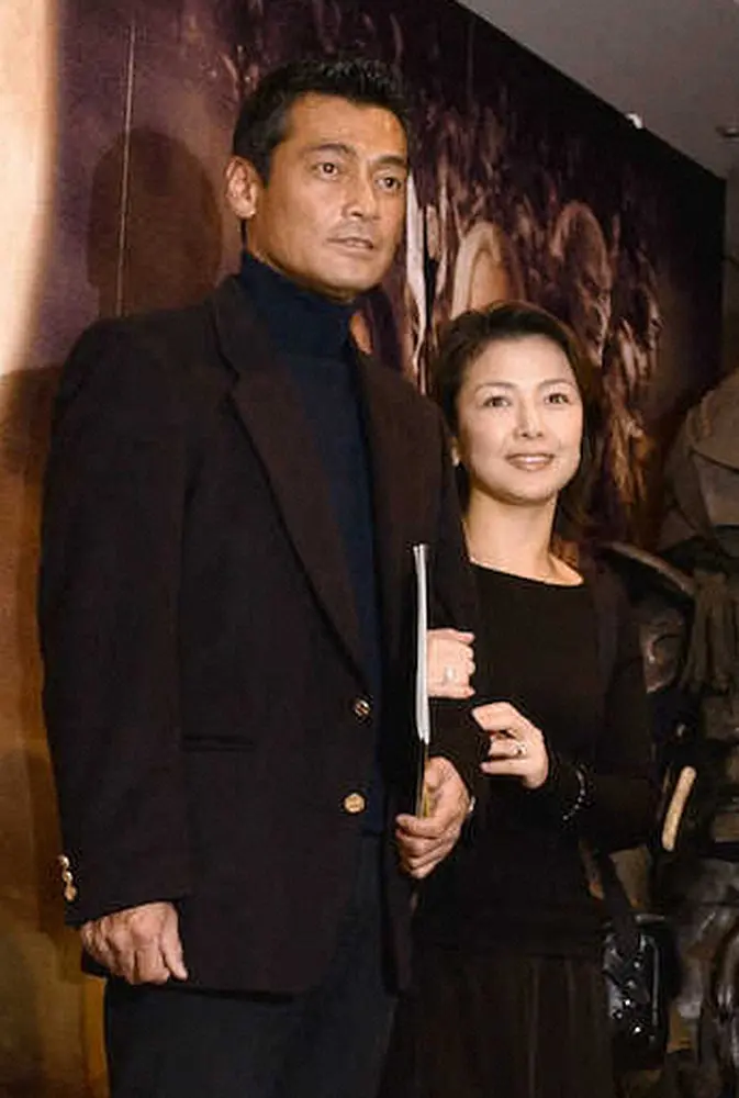 【画像・写真】おしどり夫婦の渡辺さんと原日出子　今年1月映画「ポプラン」で夫婦役共演したばかり