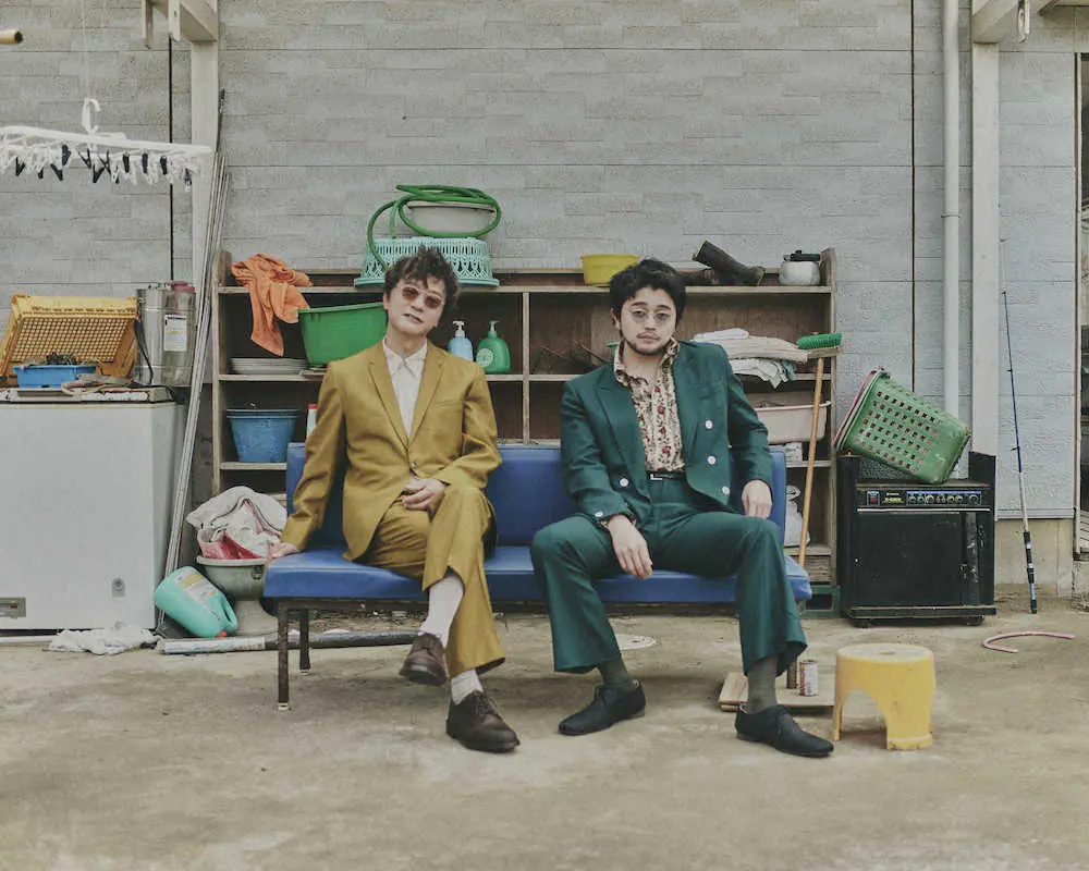 【画像・写真】ポルノグラフィティ・岡野昭仁＆King　Gnu井口理がコラボ　今月9日に「MELODY」配信リリース