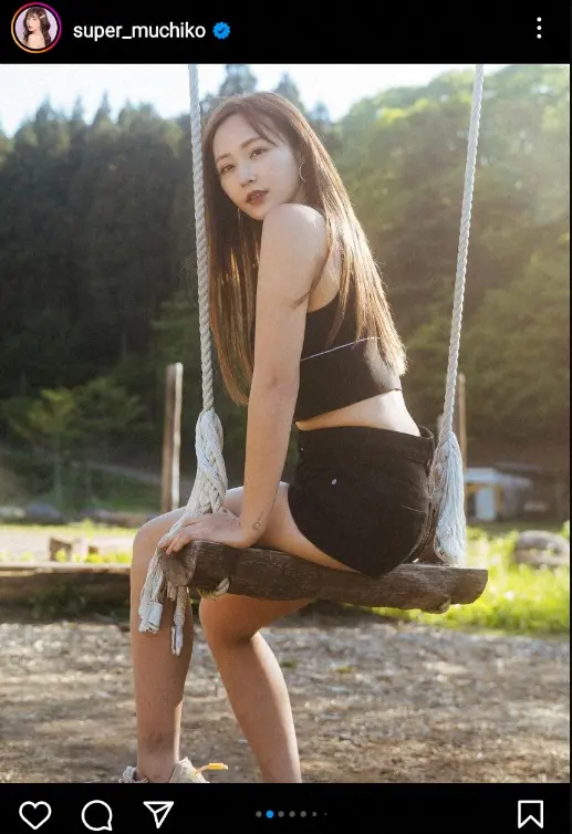 【画像・写真】てんちむ　スポブラ＆ショートパンツ姿のキャンプ公開に「過去最高ビジュ」「自然体でいい！可愛い！！」