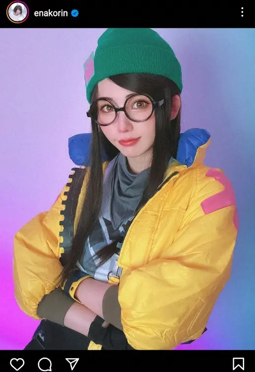 【画像・写真】えなこ　ゲームキャラのコスプレ披露に「めちゃめちゃお似合い」「七変化！！」「可愛すぎる」