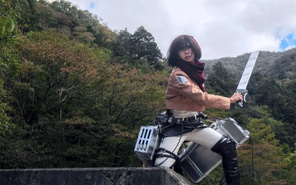 【画像・写真】コスプレイヤーSowl『進撃の巨人』ミカサ・アッカーマン　こだわりの詰まった立体起動装置が躍動！【コスプレ図鑑】