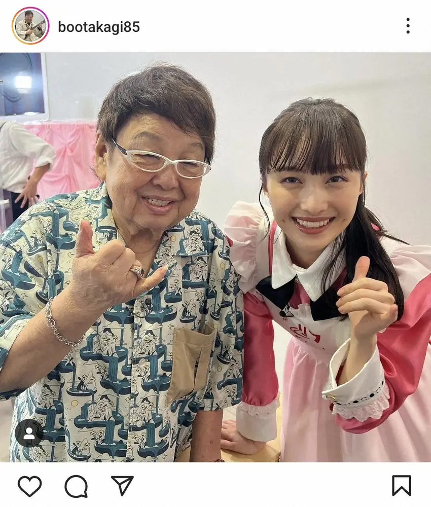 【画像・写真】高木ブー　堂本剛＆百田夏菜子結婚「本当にびっくり」も祝福　百田は「僕や加トちゃんにとても優しく」