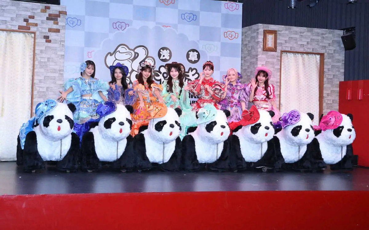 【画像・写真】CANDY　TUNEが5月1日から浅草花やしきでタイアップイベント　3周年に立花琴未「濃い時間多い」