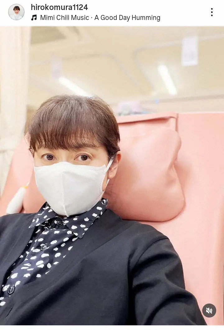 【画像・写真】古村比呂　36回目の抗がん剤治療を報告　「膀胱炎や薬疹　最近はばね指に」体調不安定で延期続いていた