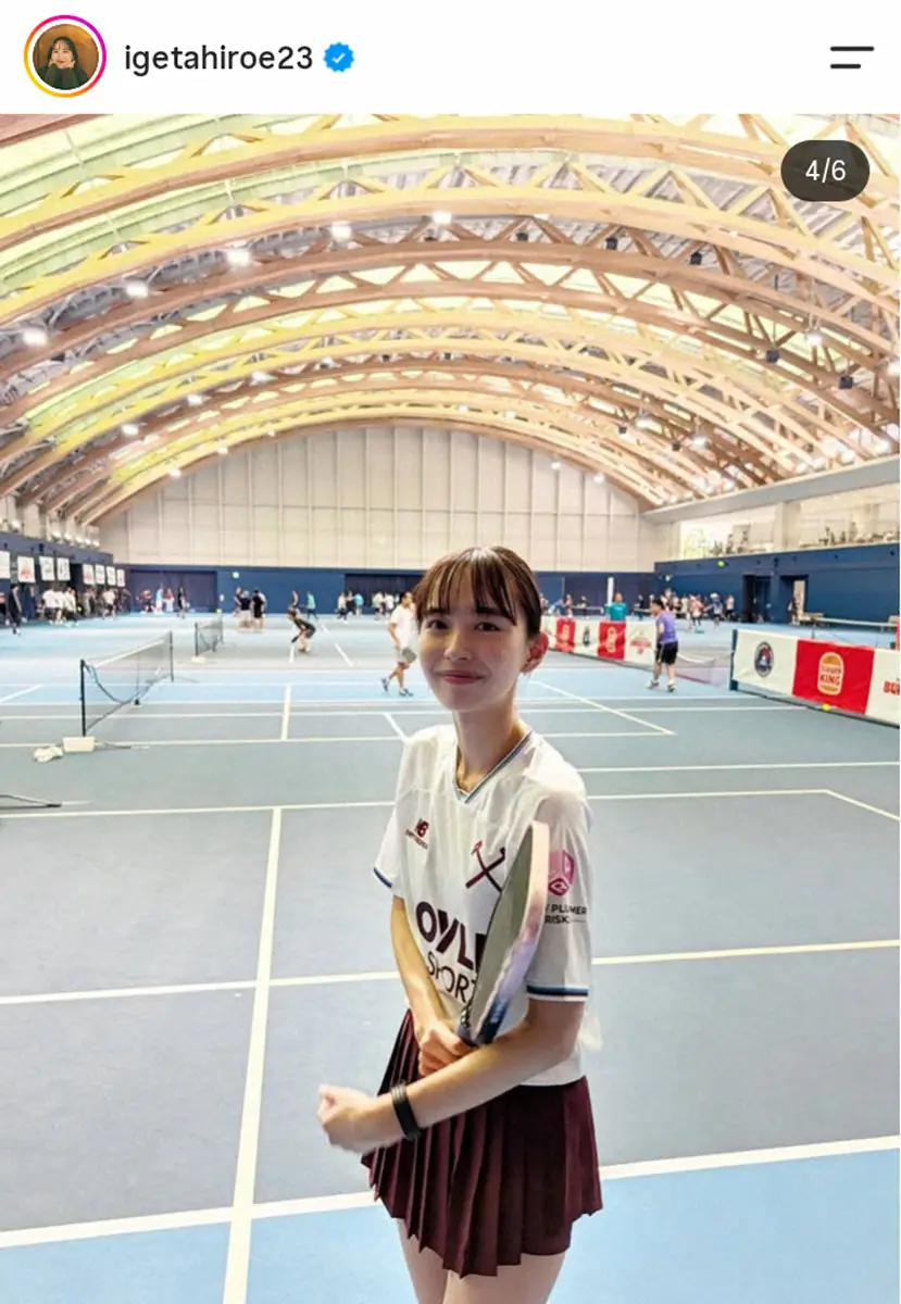 【画像・写真】井桁弘恵　ピックルボールの大会団体戦で64チーム中4位報告「とんでもなく青春でした」