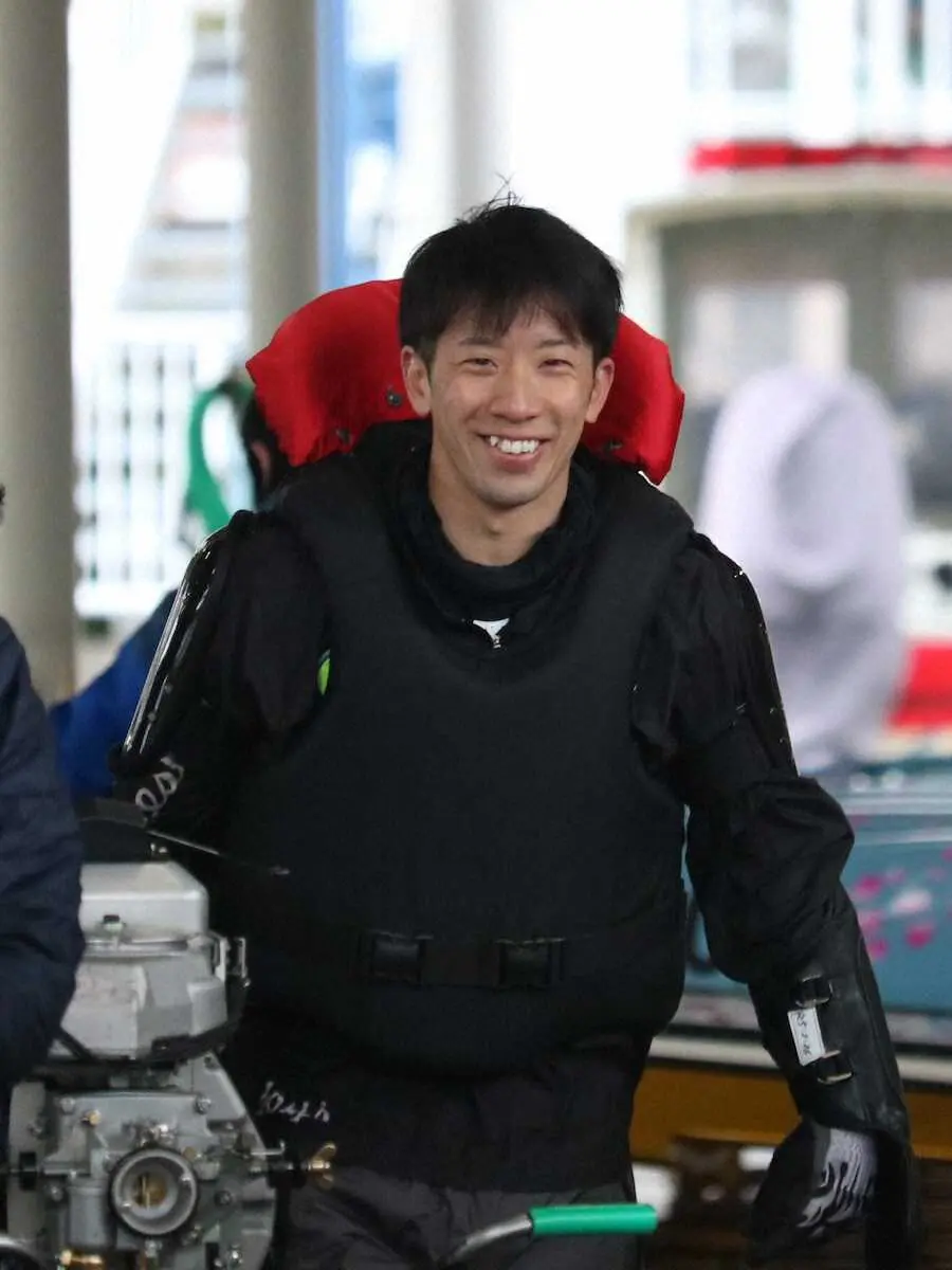 【画像・写真】ボートレーサーに転向、元プロ野球選手の野田昇吾が多摩川初参戦「先輩に相談しながら整備考えます」