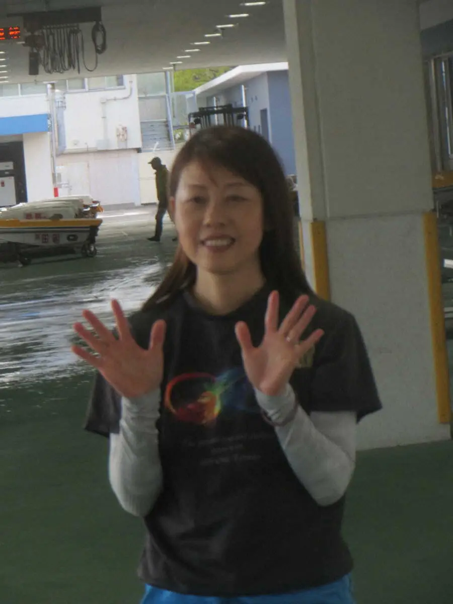【画像・写真】【とこなめボート　G3オールレディース】寺田千恵　55歳のバースデー勝利で今年初優出
