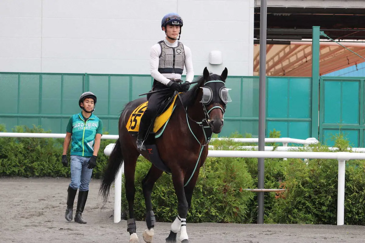 【画像・写真】【エルムS】永野猛蔵　オープン初V＆JRA100勝のナチュラルハイと重賞初制覇だ「この馬とできれば」