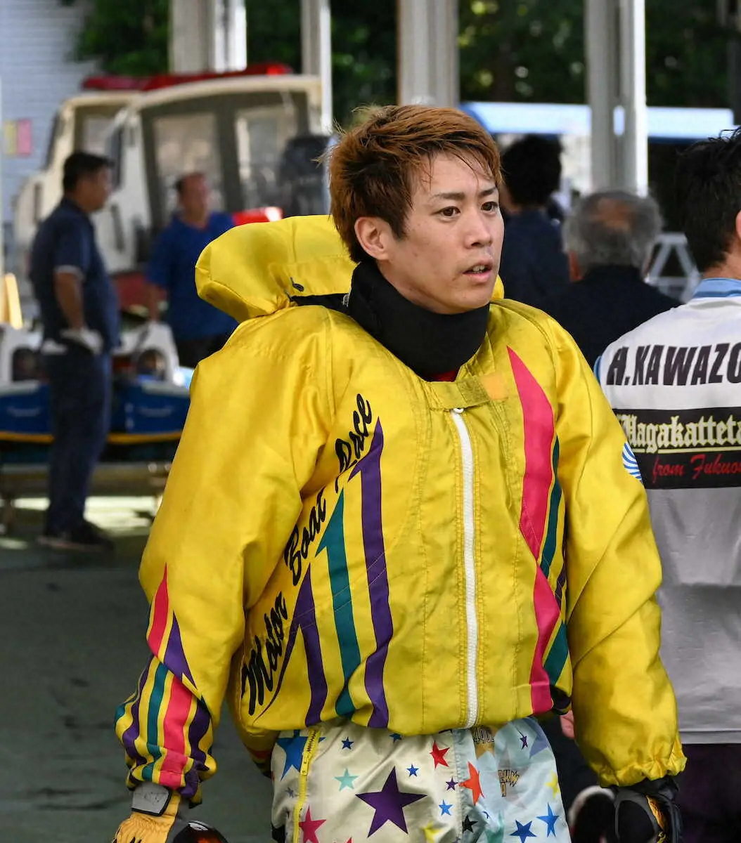 【画像・写真】【平和島ボート　第21回サントリーカップ】山川雄大　初日連勝で通算200勝！「ホンマですか？」