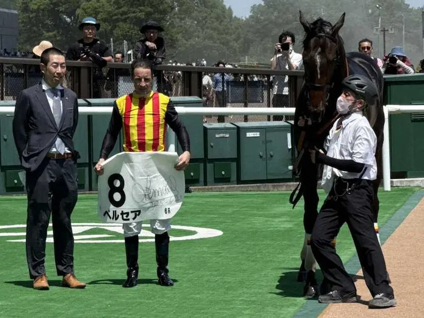 【画像・写真】【東京6R・新馬戦】3番人気ペルセアが逃げ切り　新馬戦連勝のルメール「しっかり走ってくれた」