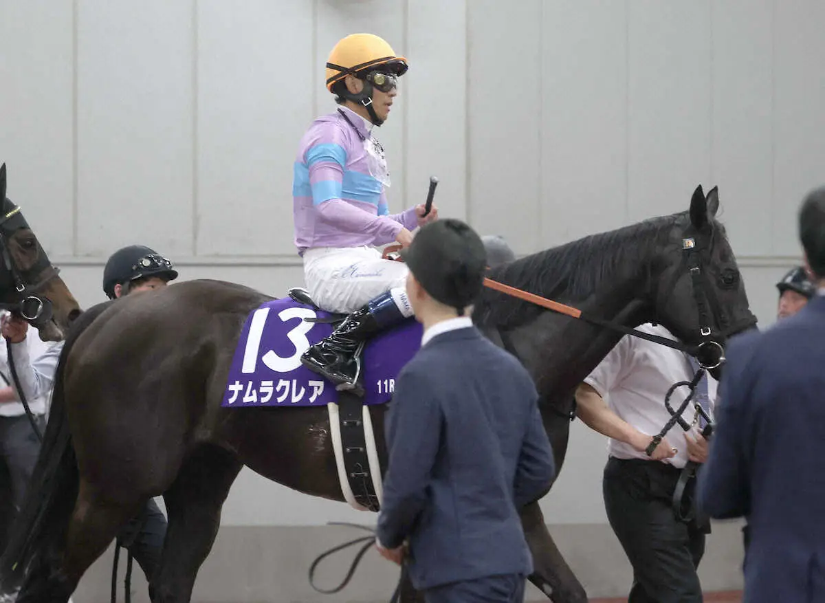 【画像・写真】【高松宮記念】ナムラクレア引退レース6着　浜中「勝利に導きたかった…コンビを組めたことは自分の財産」