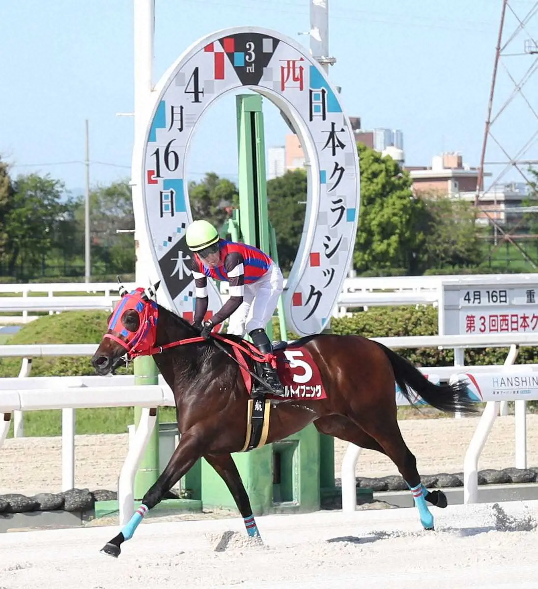 【画像・写真】【阪神アーバン競馬　西日本クラシック】ミルトイブニング　想定外の逃げで後続に大差つけ重賞初制覇