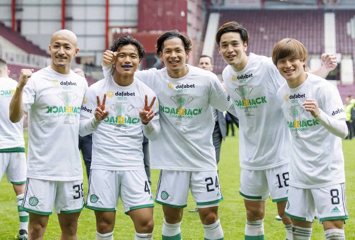 【画像・写真】セルティック・古橋　今季30発目は優勝弾　移籍市場でも一層注目
