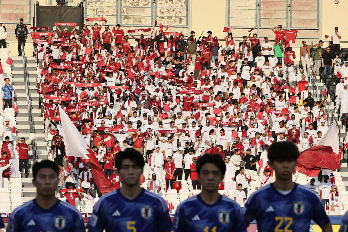 【画像・写真】【五輪最終予選】カタールサポーター、自国敗退も日本へ拍手…ネット称賛「これぞスポーツマンシップ」