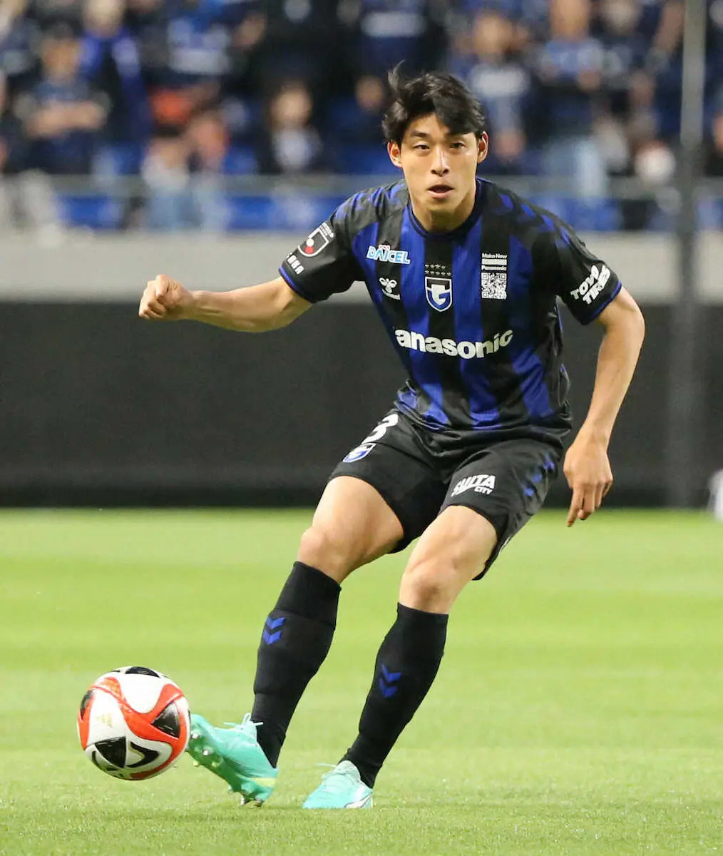 【画像・写真】U―23代表選出のG大阪DF半田陸「もう少しできることがあった」U―23アジア杯から得た学びとは…