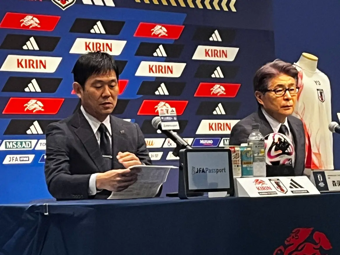【画像・写真】DAZNが無料配信!　W杯最終予選敵地2試合　森保監督「世界一に向けて目の前の一戦に全力を尽くす」