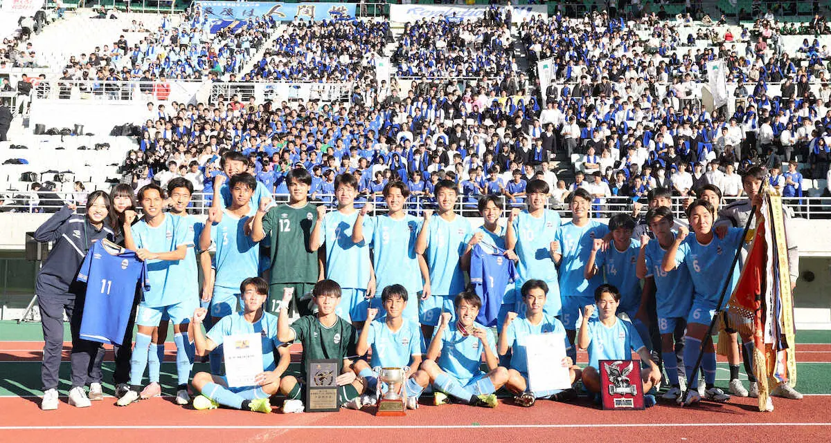 【画像・写真】阪南大高が3年ぶり3度目の大阪V　履正社を5―0で圧倒　福本主将「目標は全国制覇」